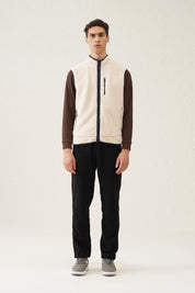 Bonded Sherpa Gilet