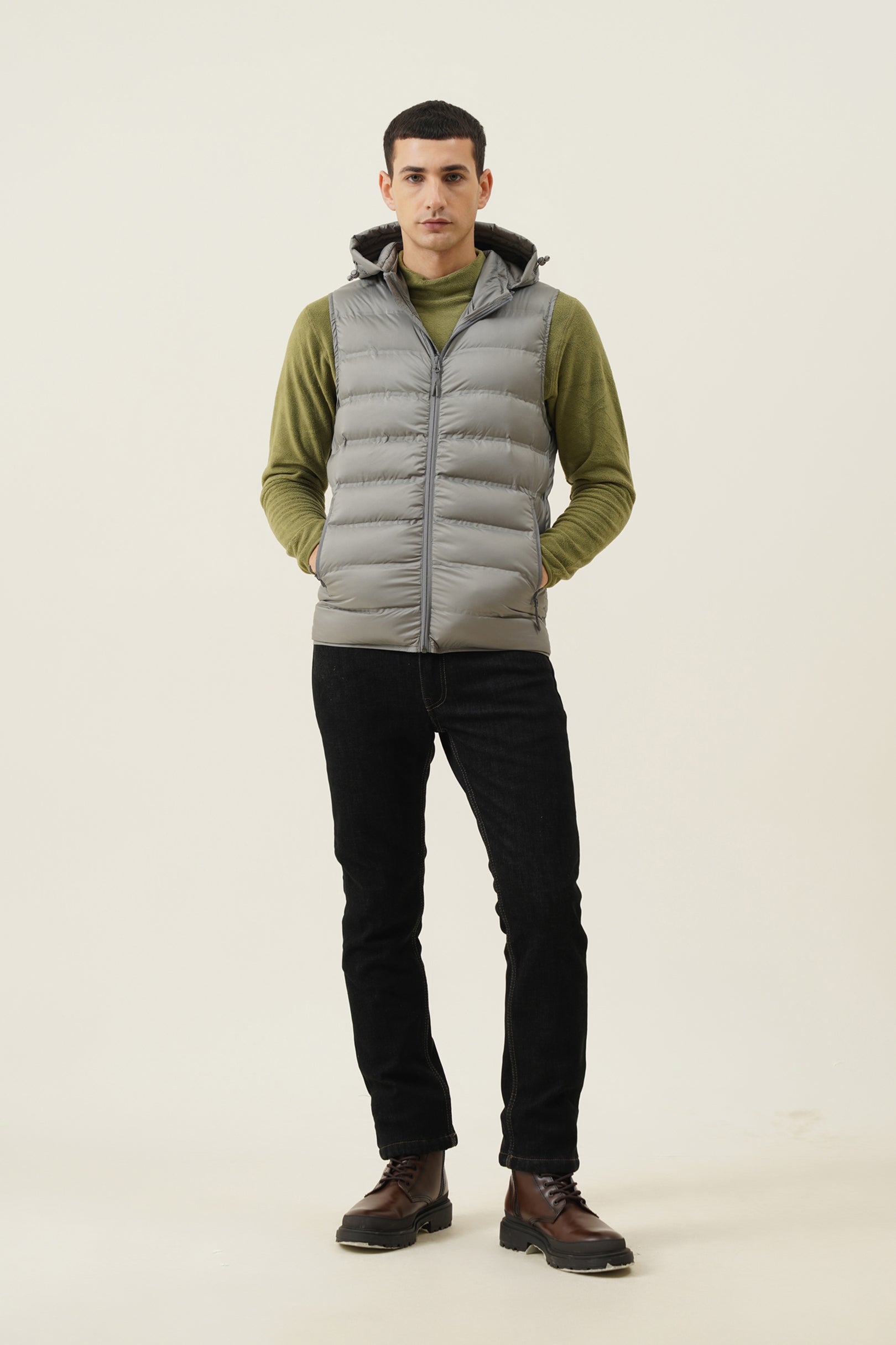 Detachable Hood Gilet