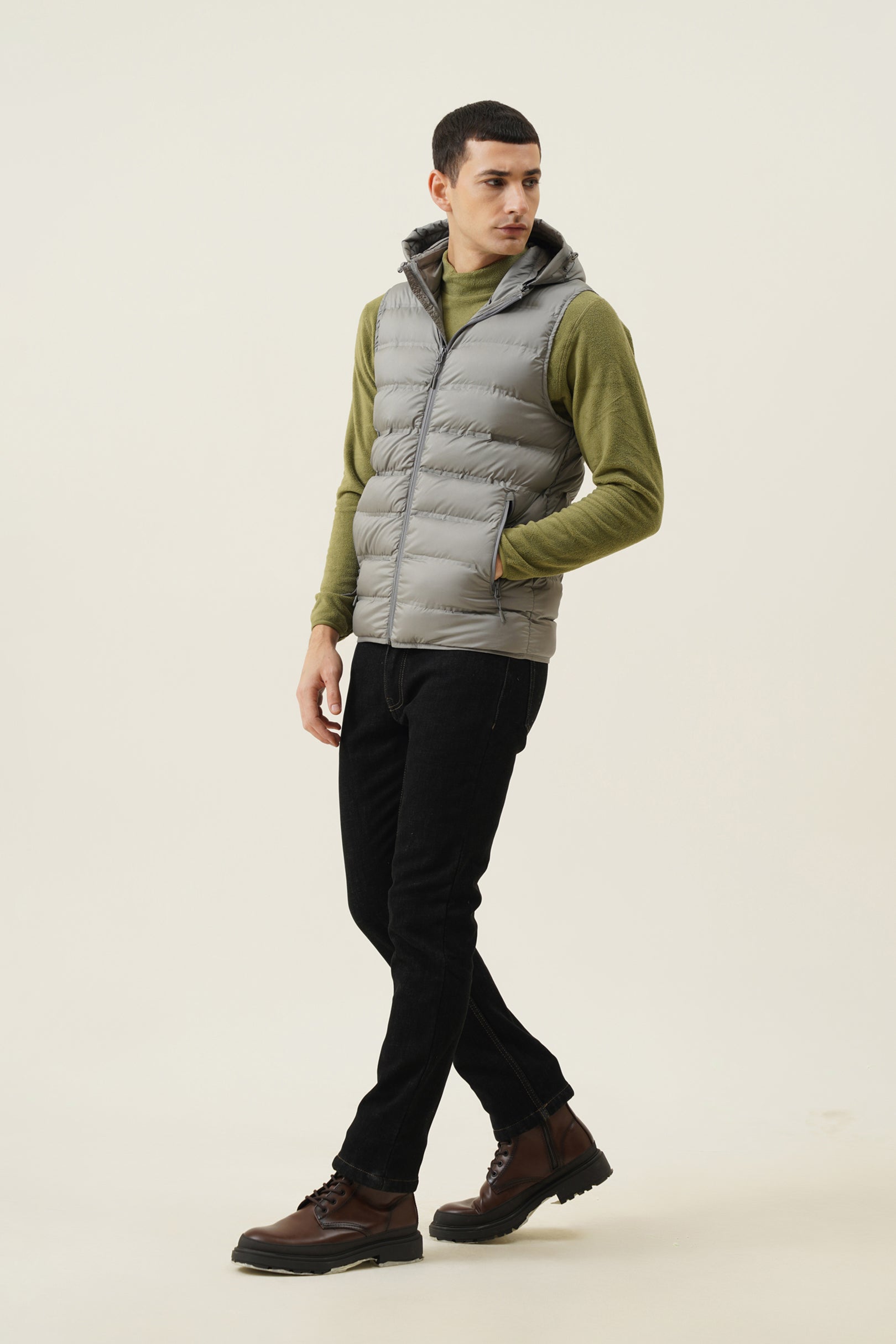 Detachable Hood Gilet