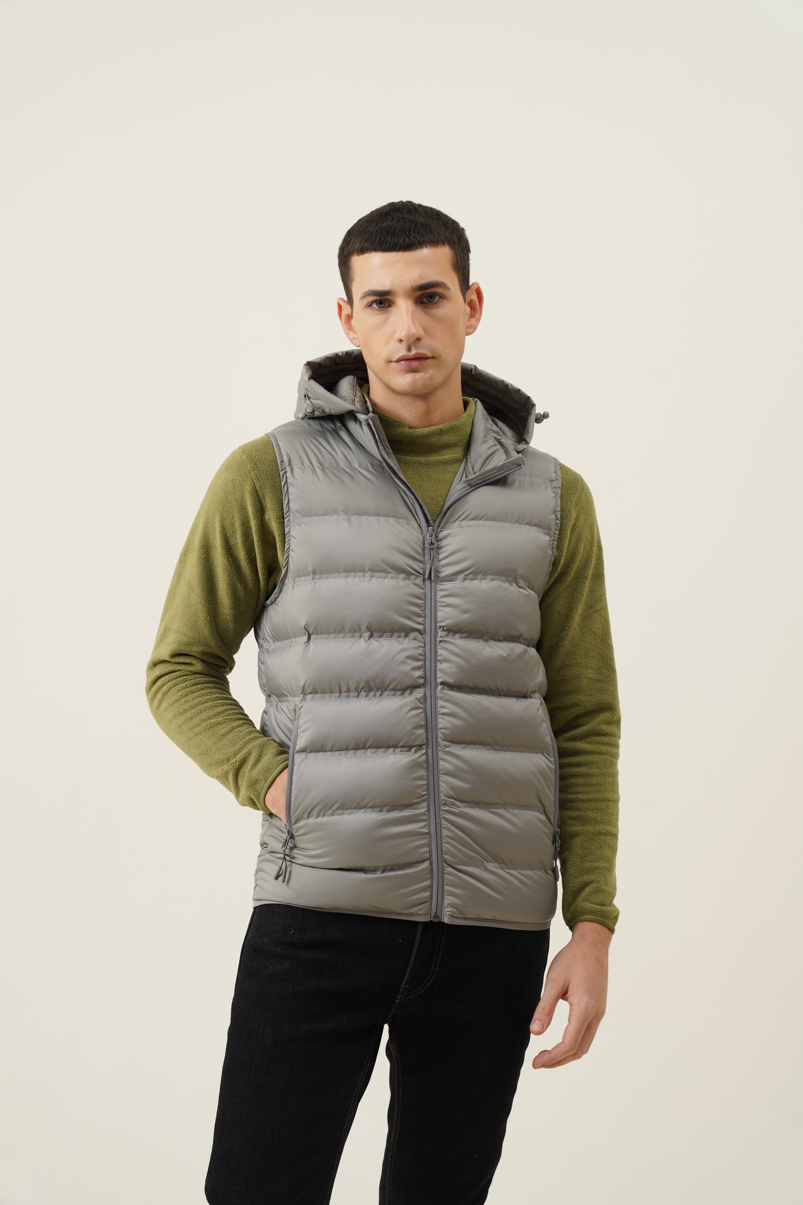 Detachable Hood Gilet