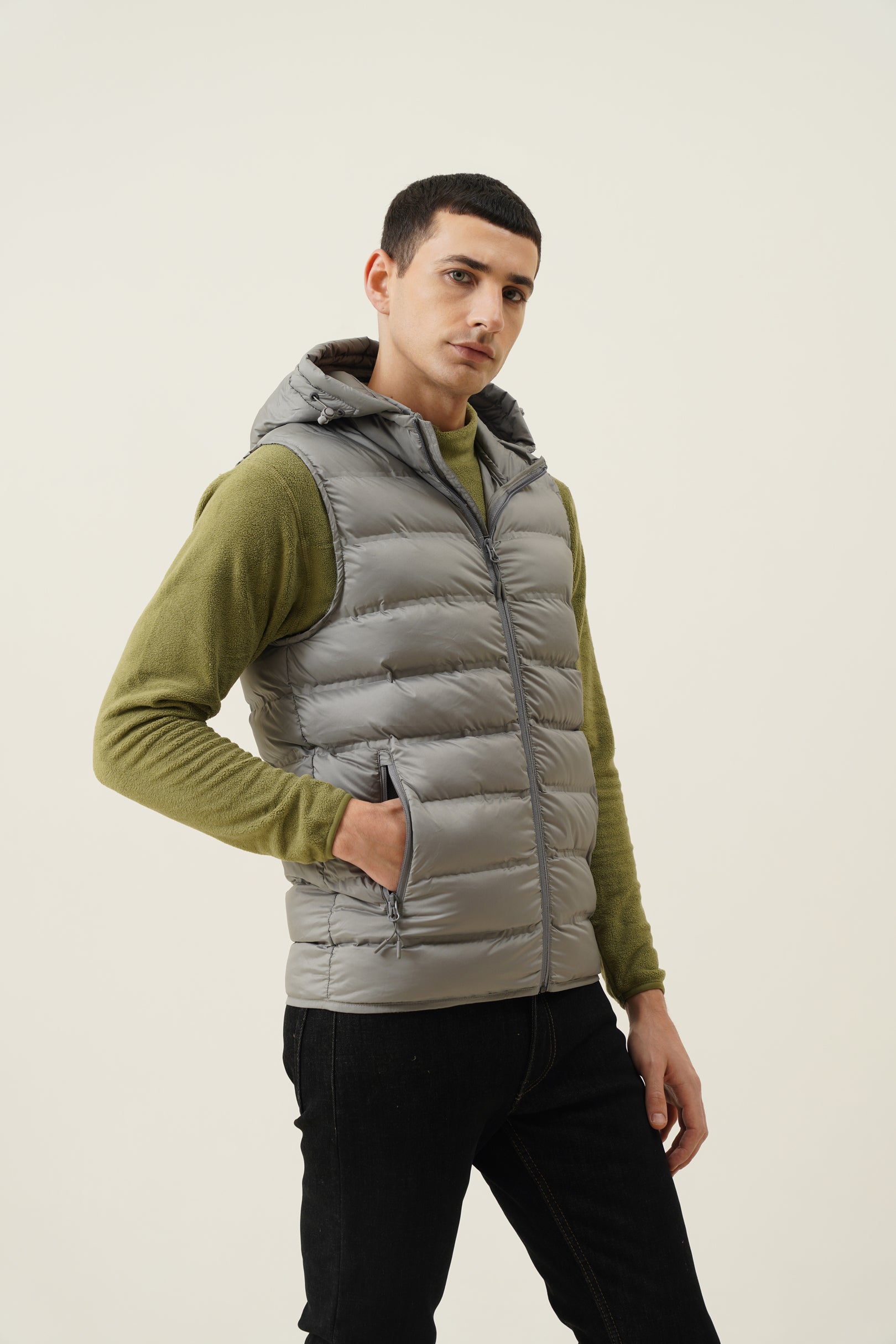 Detachable Hood Gilet