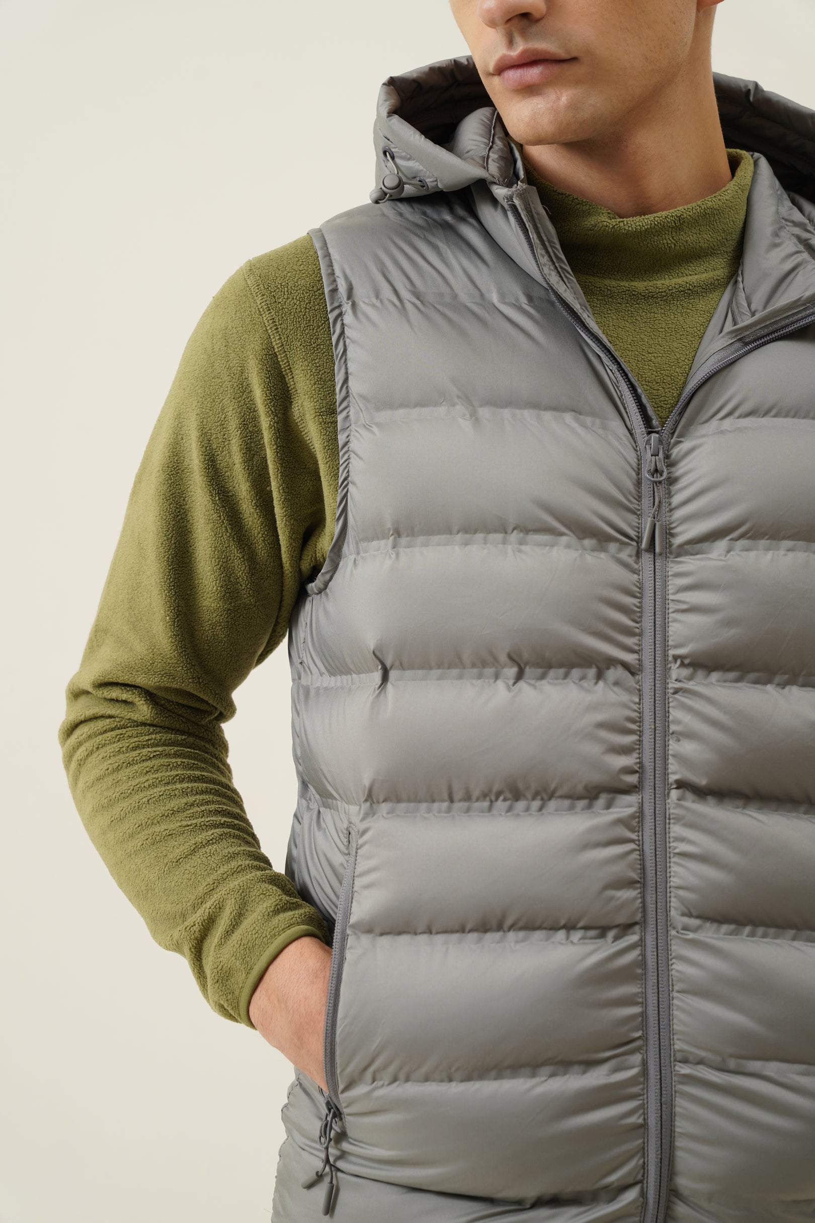 Detachable Hood Gilet