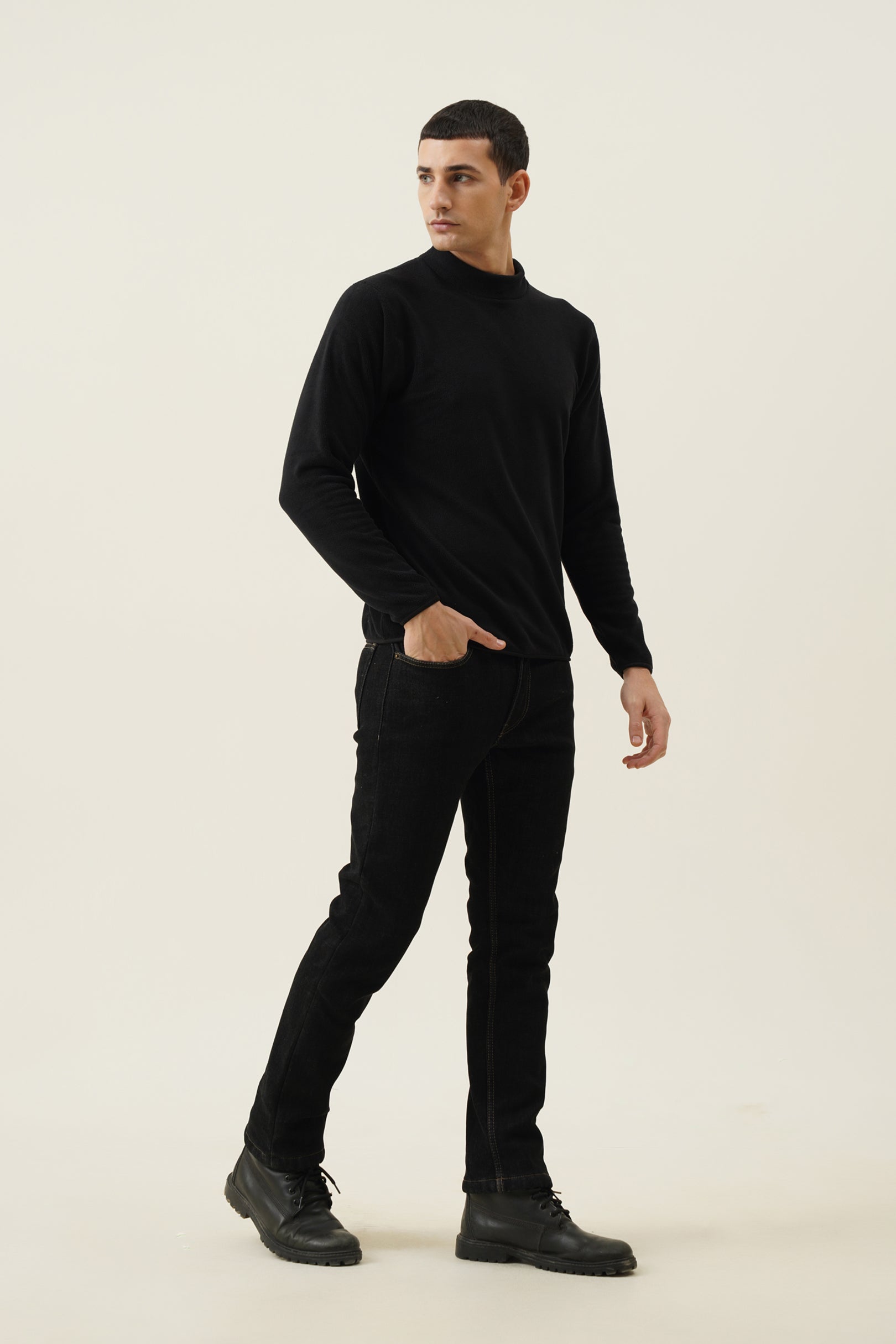 Fleece T-Neck