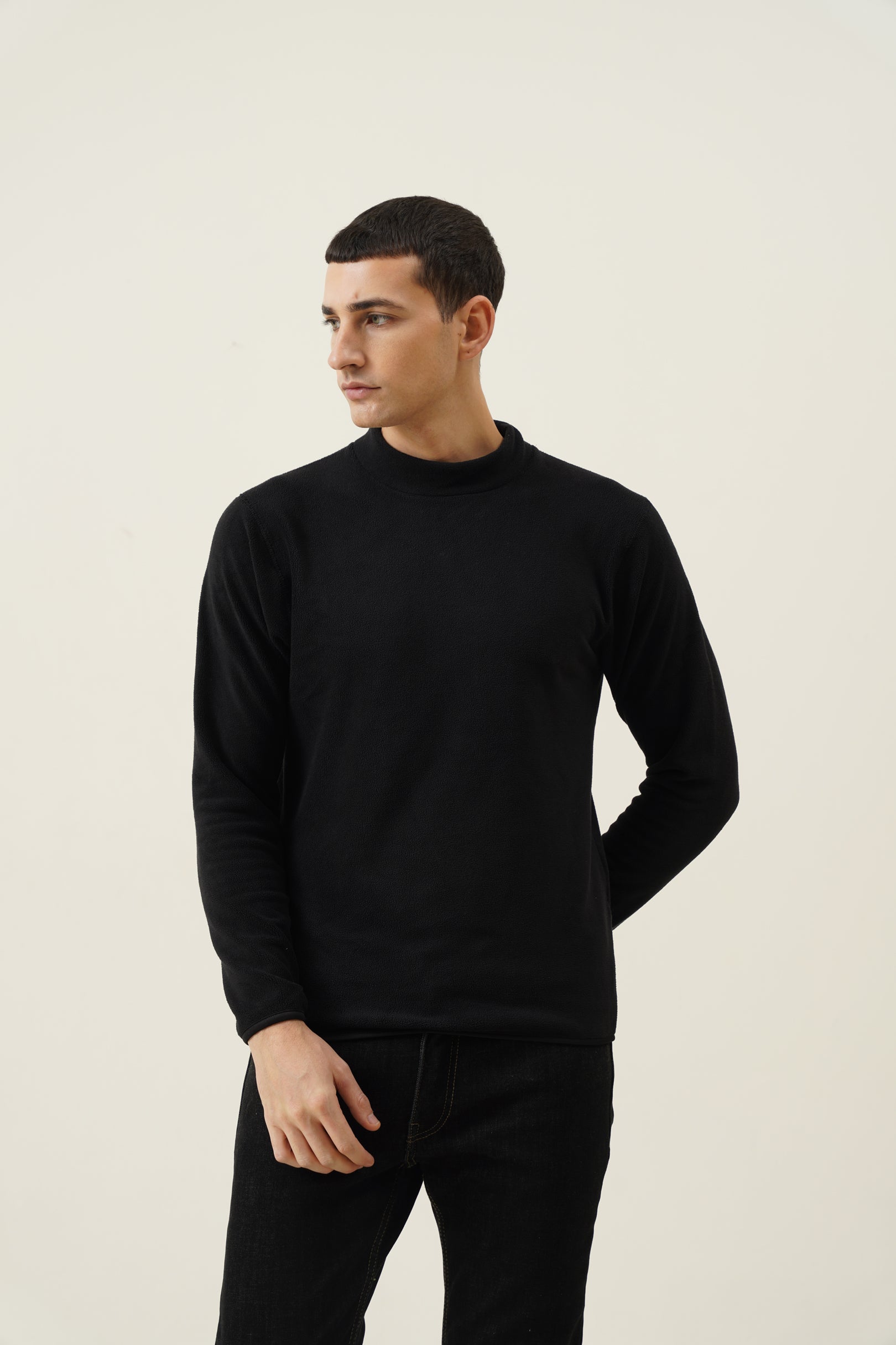 Fleece T-Neck