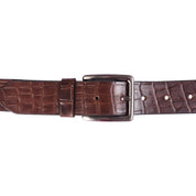 Umber Brown Genuine Leather Belt