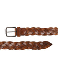 Braided signature Leather Belt