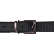 Reversible Black & Coffee Genuine Leather Belt