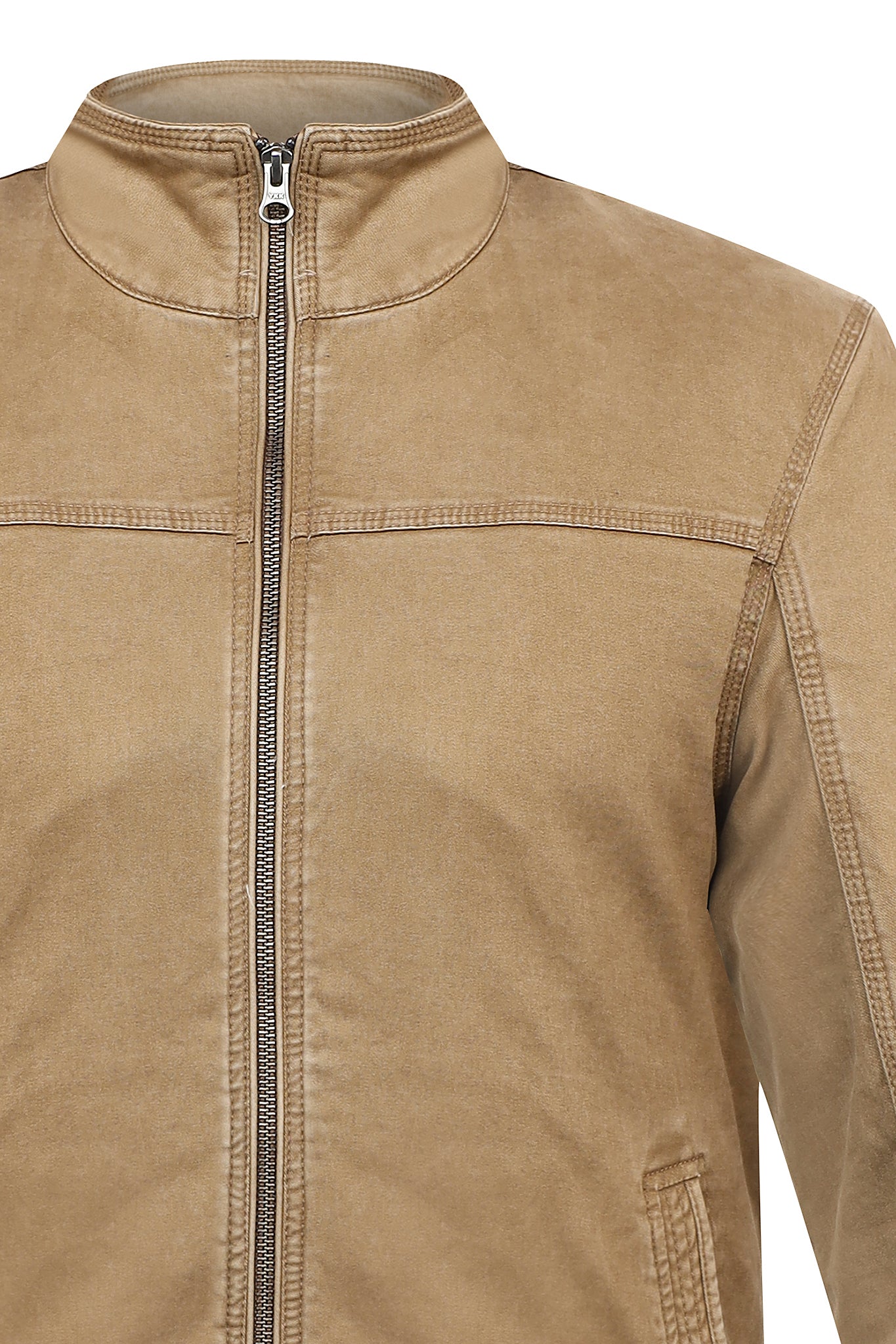 Basic Cotton Sherpa Lining Jacket