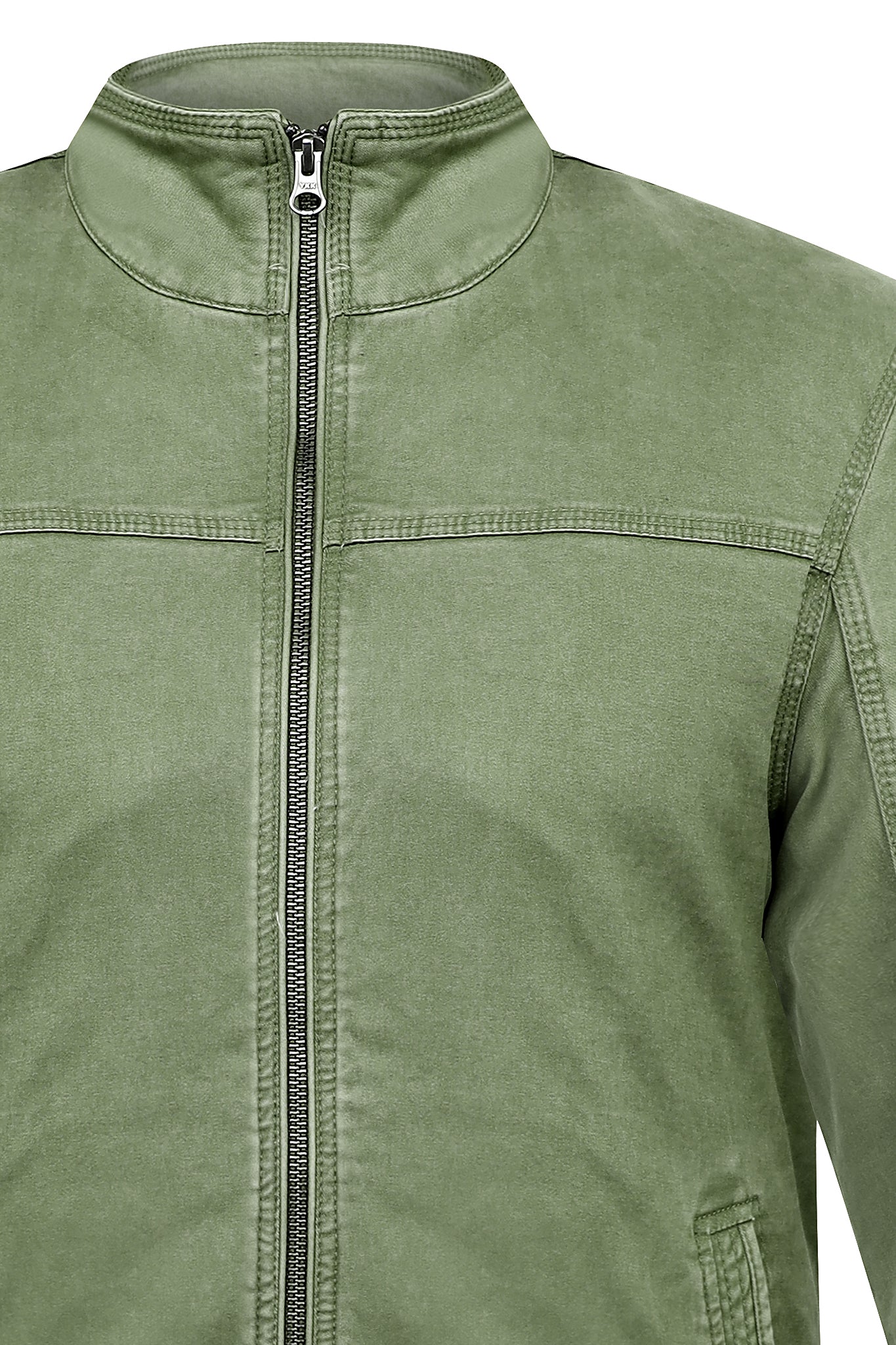 Basic Cotton Sherpa Lining Jacket