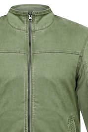 Basic Cotton Sherpa Lining Jacket