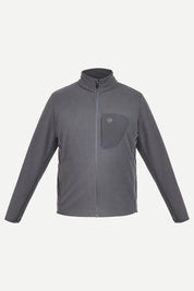 THM Wave Mobility Zipper 270 GSM Stretch Fleece, Grey