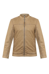 Basic Cotton Sherpa Lining Jacket