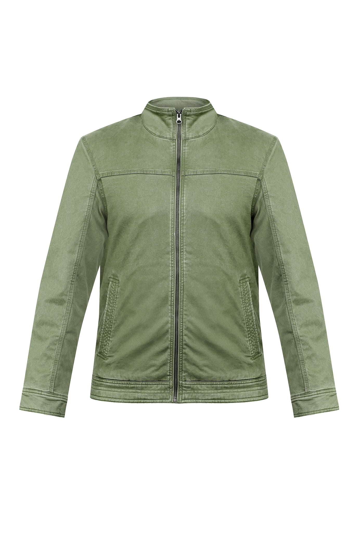 Basic Cotton Sherpa Lining Jacket