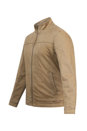 Basic Cotton Sherpa Lining Jacket