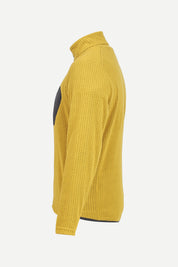 THM Wave Mobility Zipper 270 GSM Stretch Fleece, Mustard