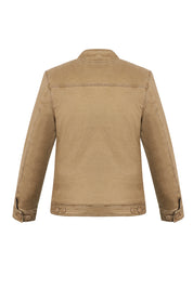 Basic Cotton Sherpa Lining Jacket