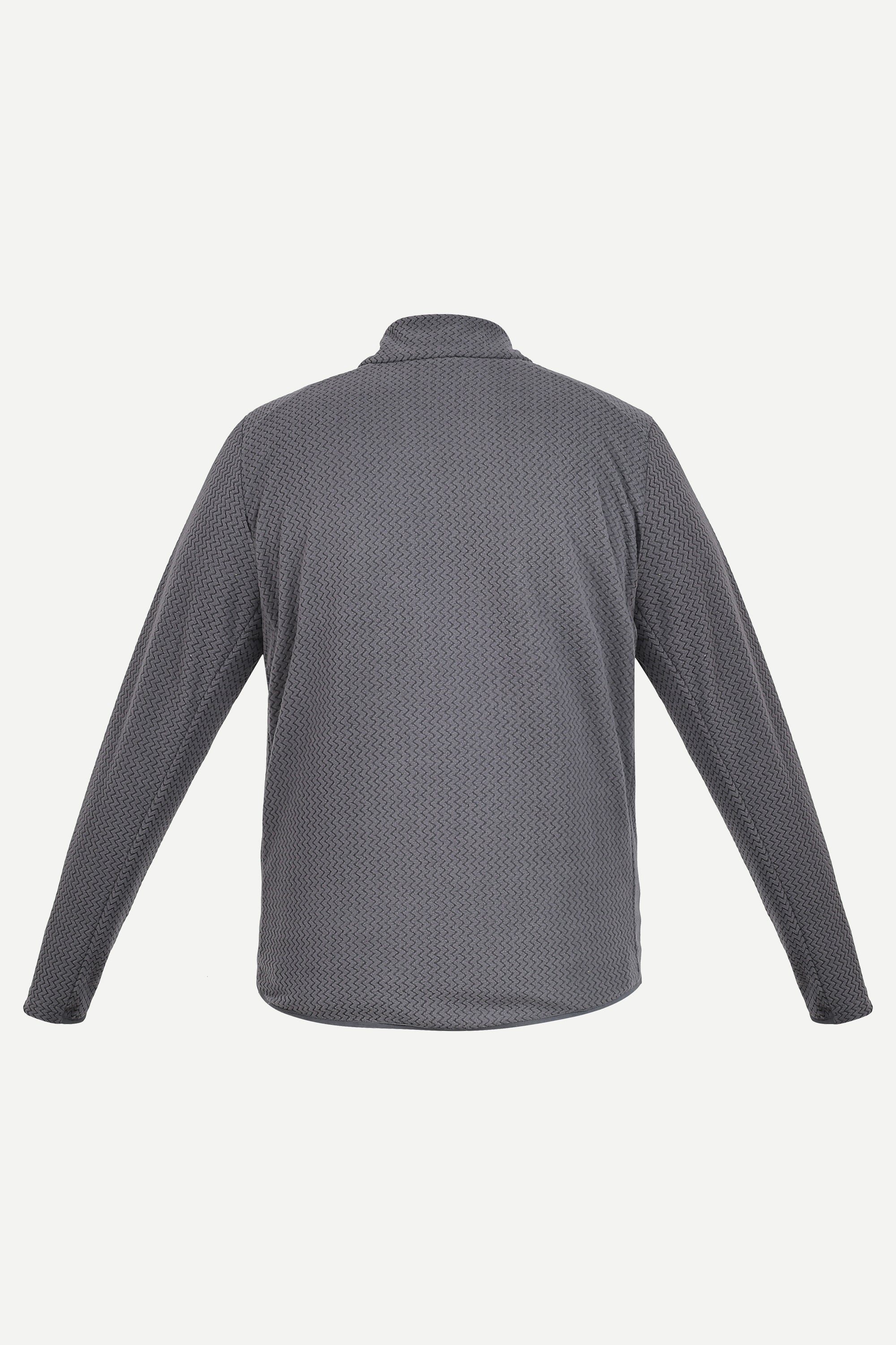 THM Wave Mobility Zipper 270 GSM Stretch Fleece, Grey