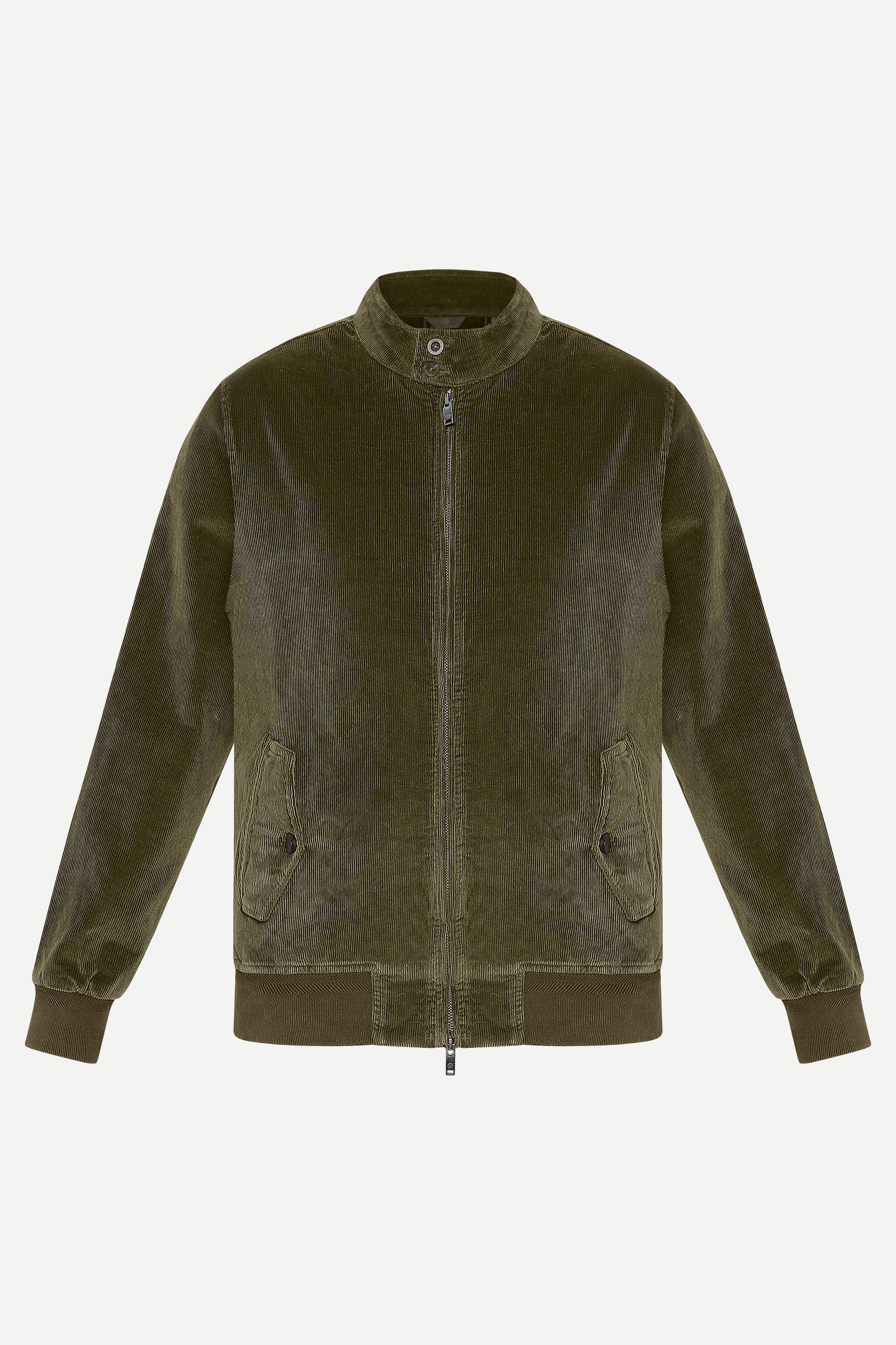 Corduroy Harrington Jacket | 310 GSM