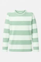 Striped Round Neck T-Shirts