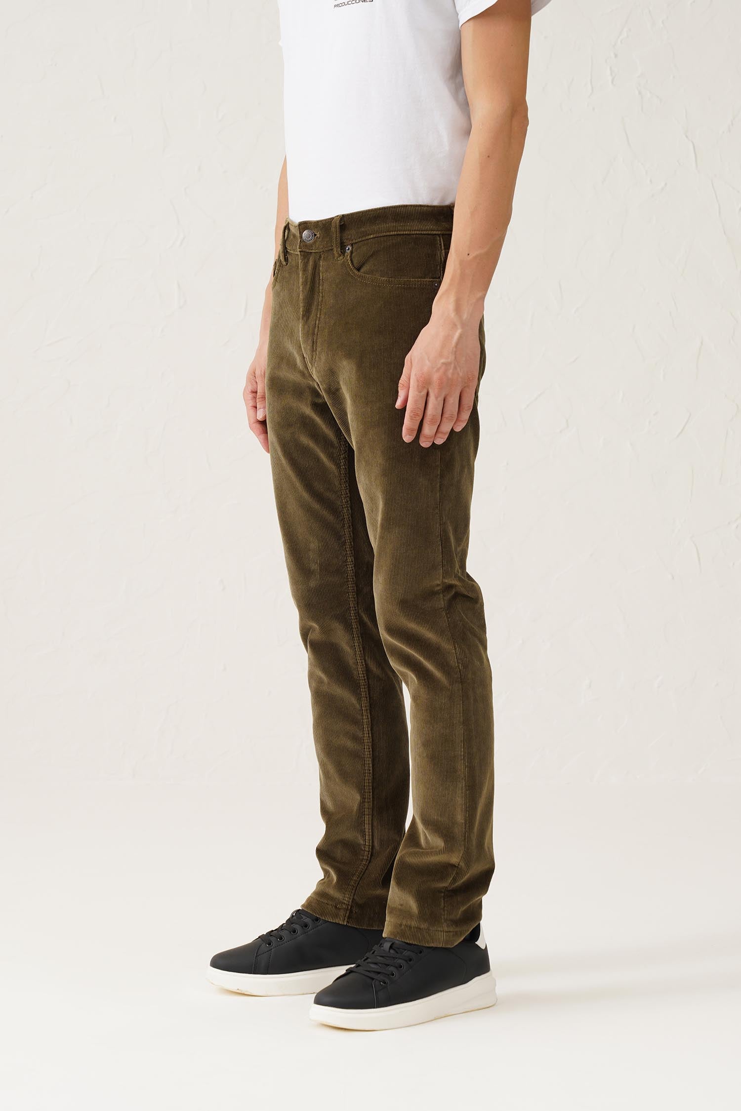 Fleece Corduroy Pants