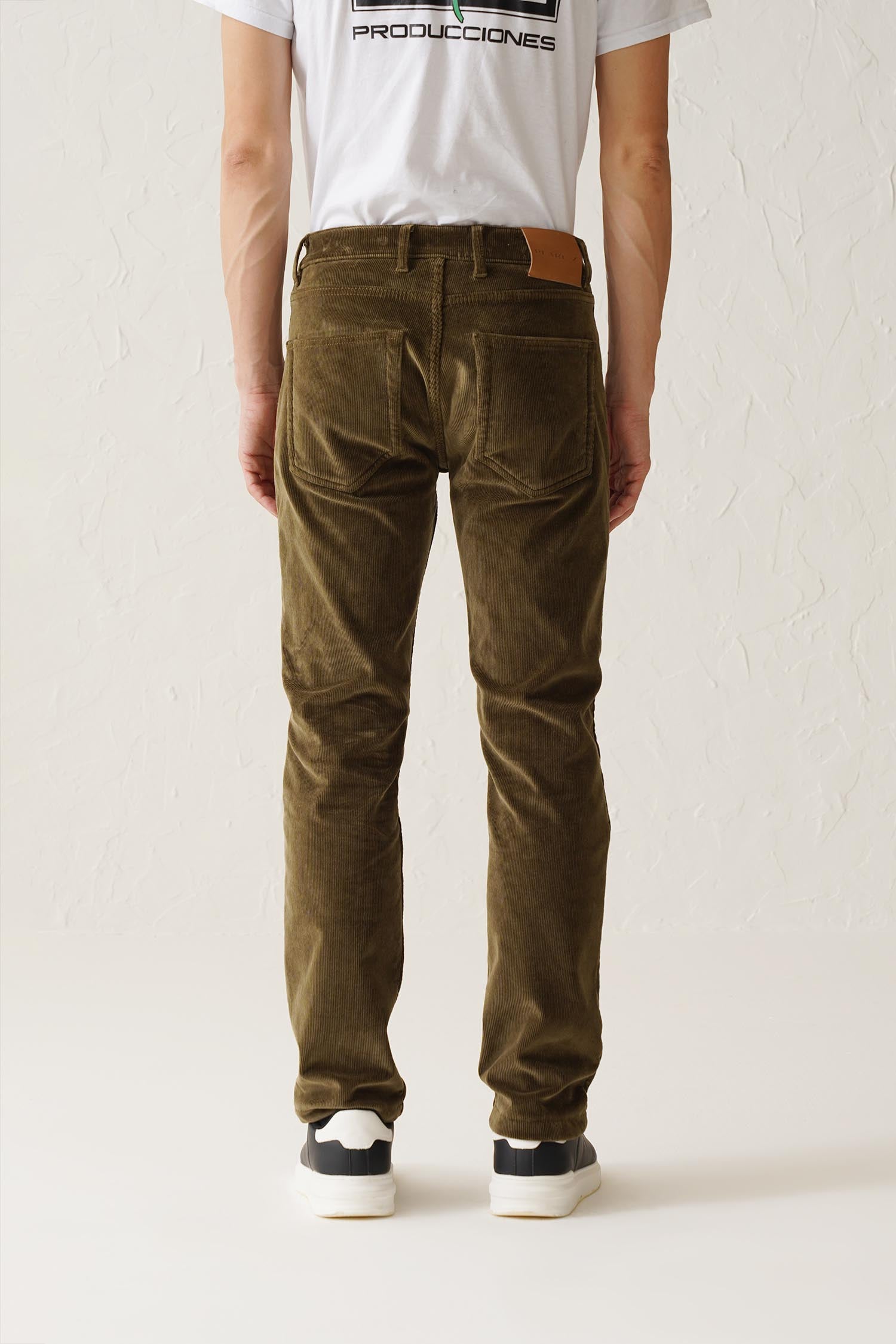 Bonded Corduroy Pants