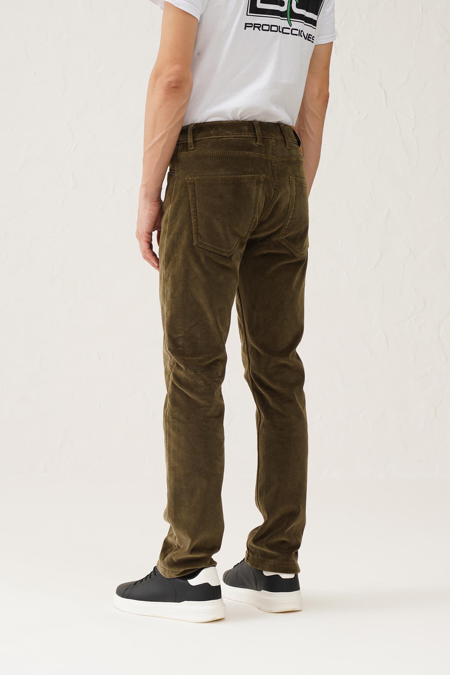 Fleece Corduroy Pants