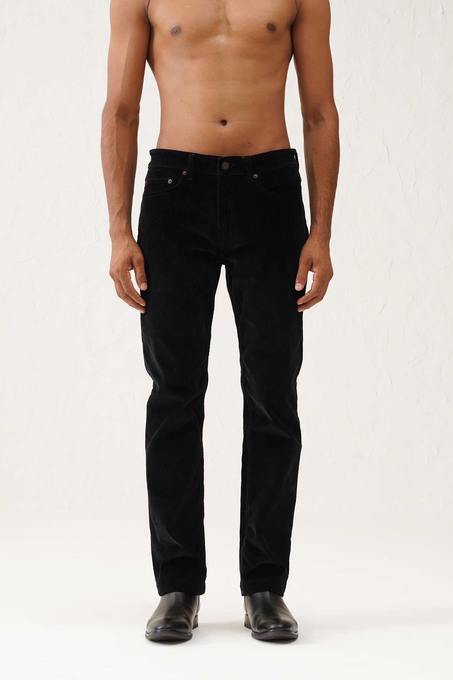 Bonded Corduroy Pants