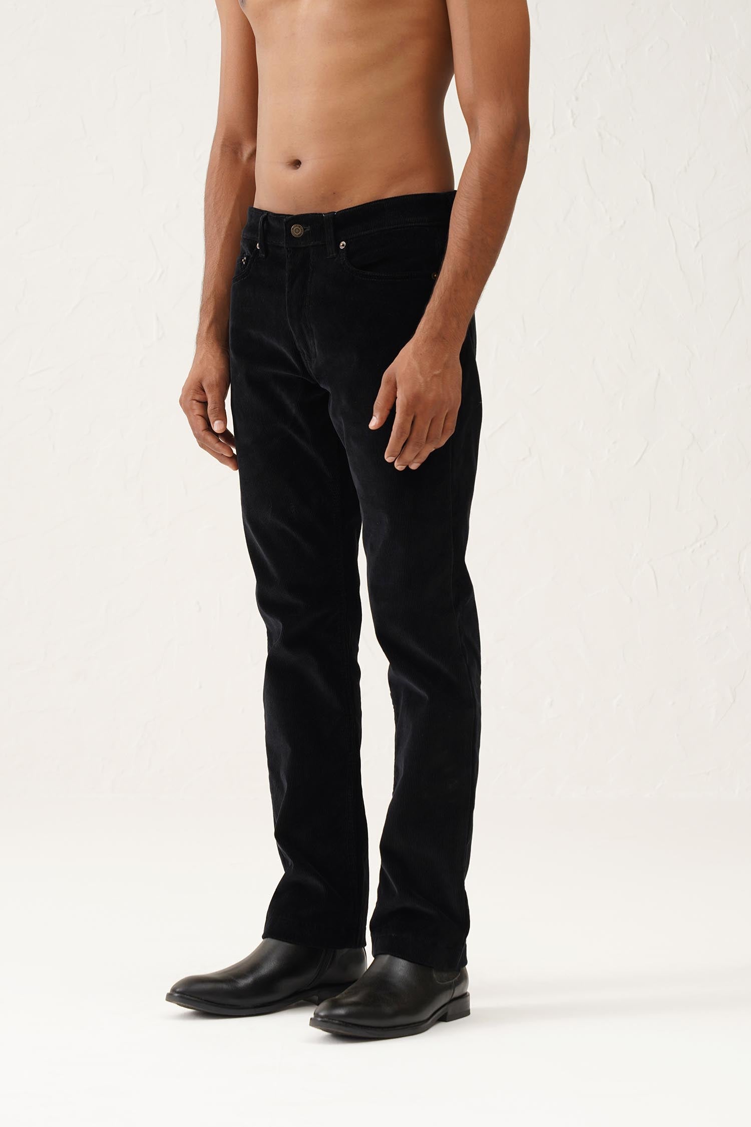 Bonded Corduroy Pants