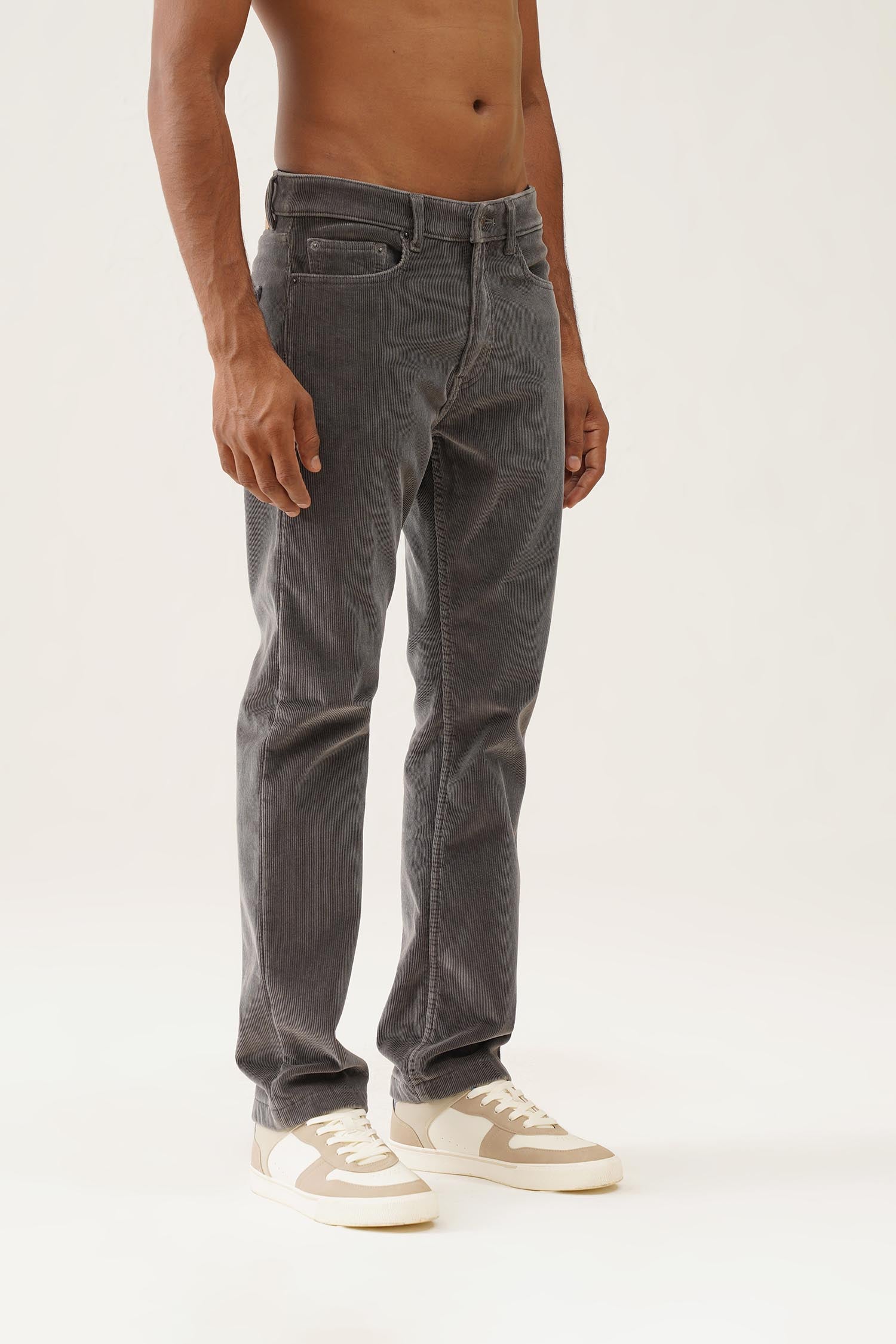 Bonded Corduroy Pants