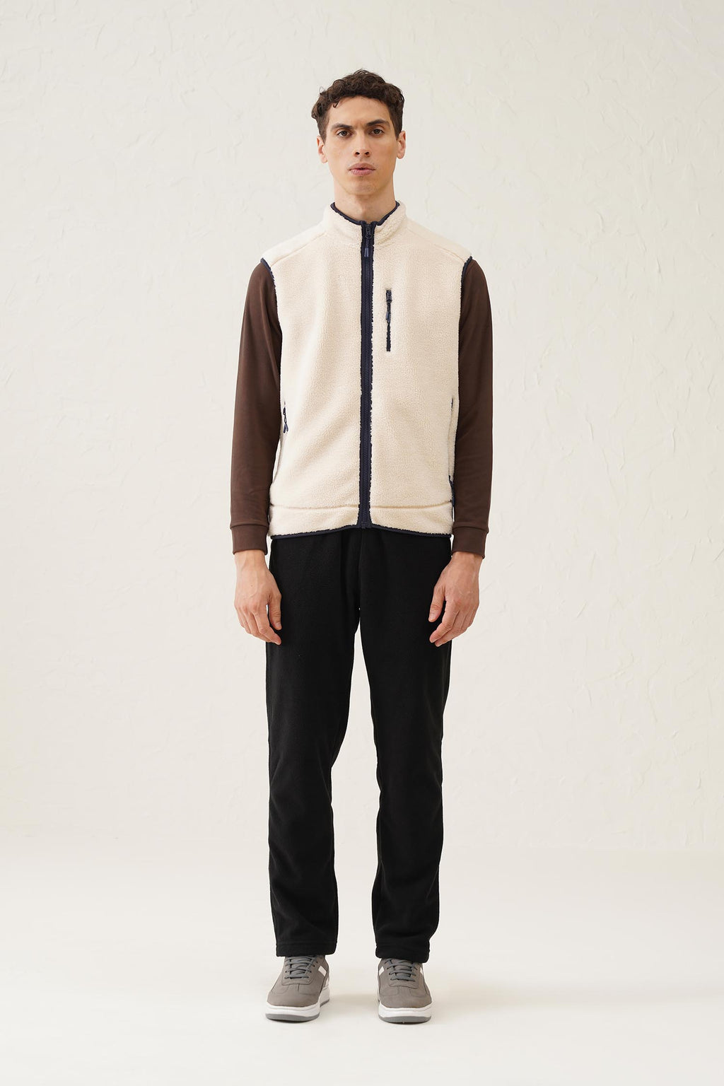 Bonded Sherpa Gilet