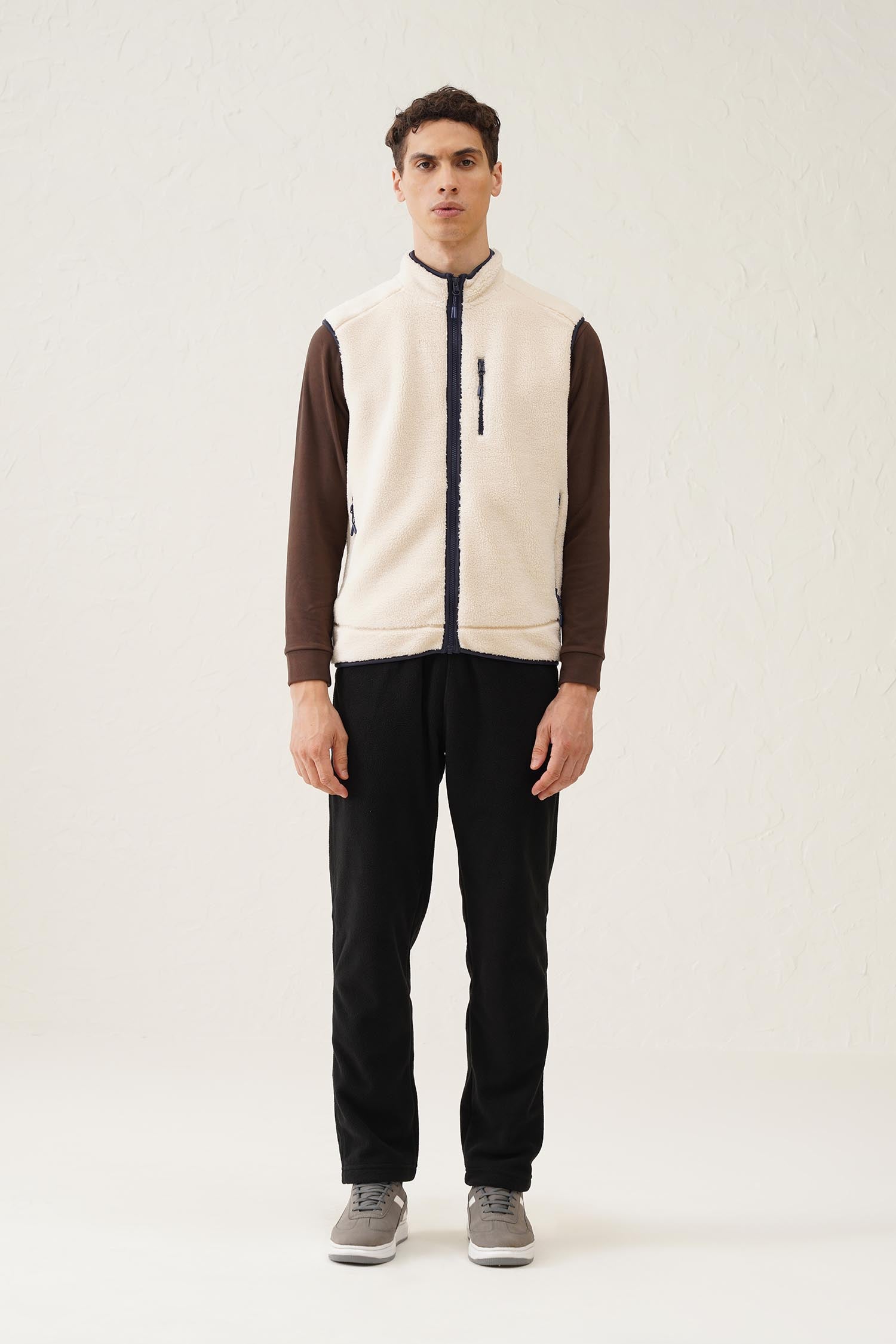 Bonded Sherpa Gilet