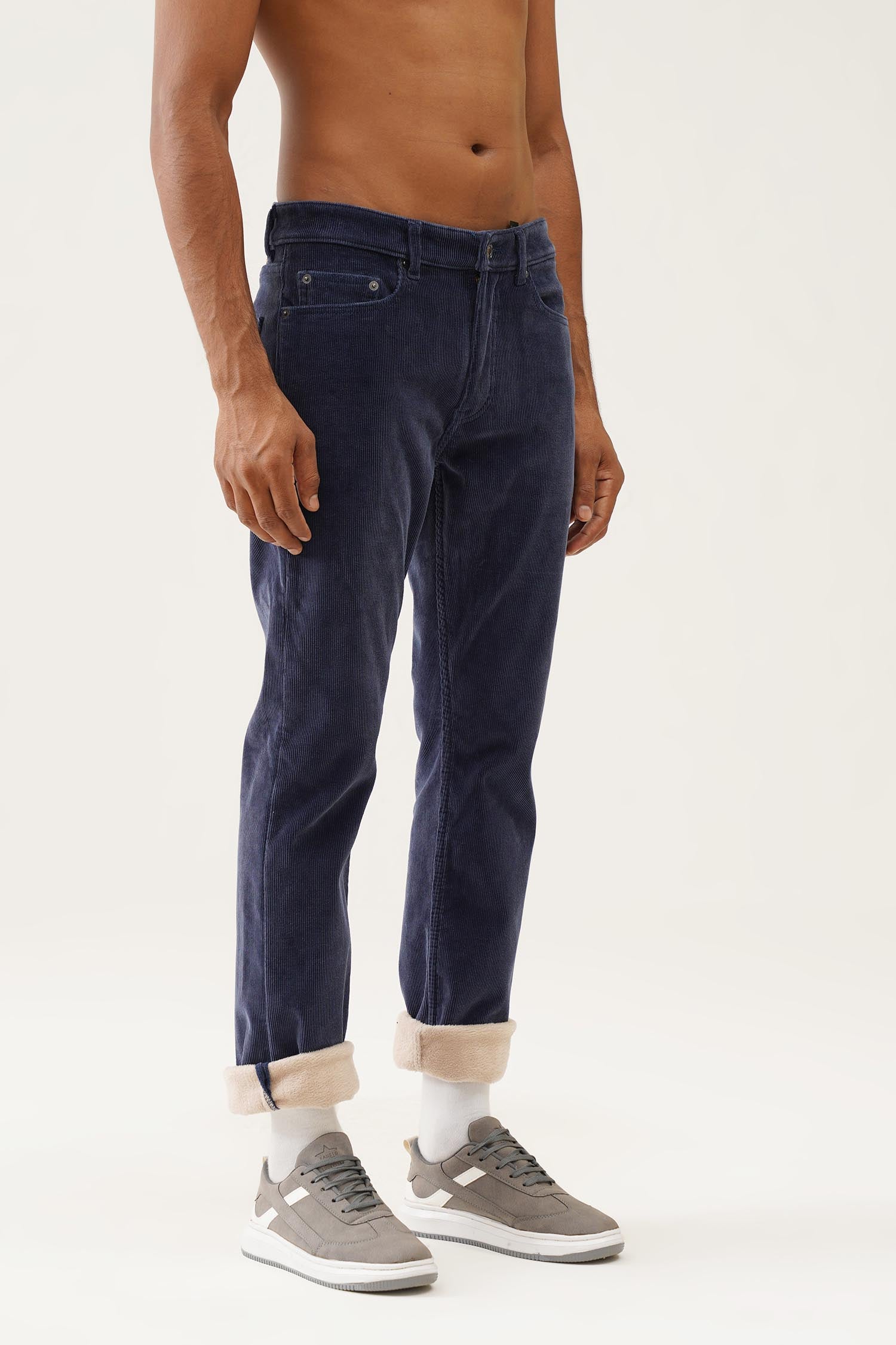 Fleece Corduroy Pants