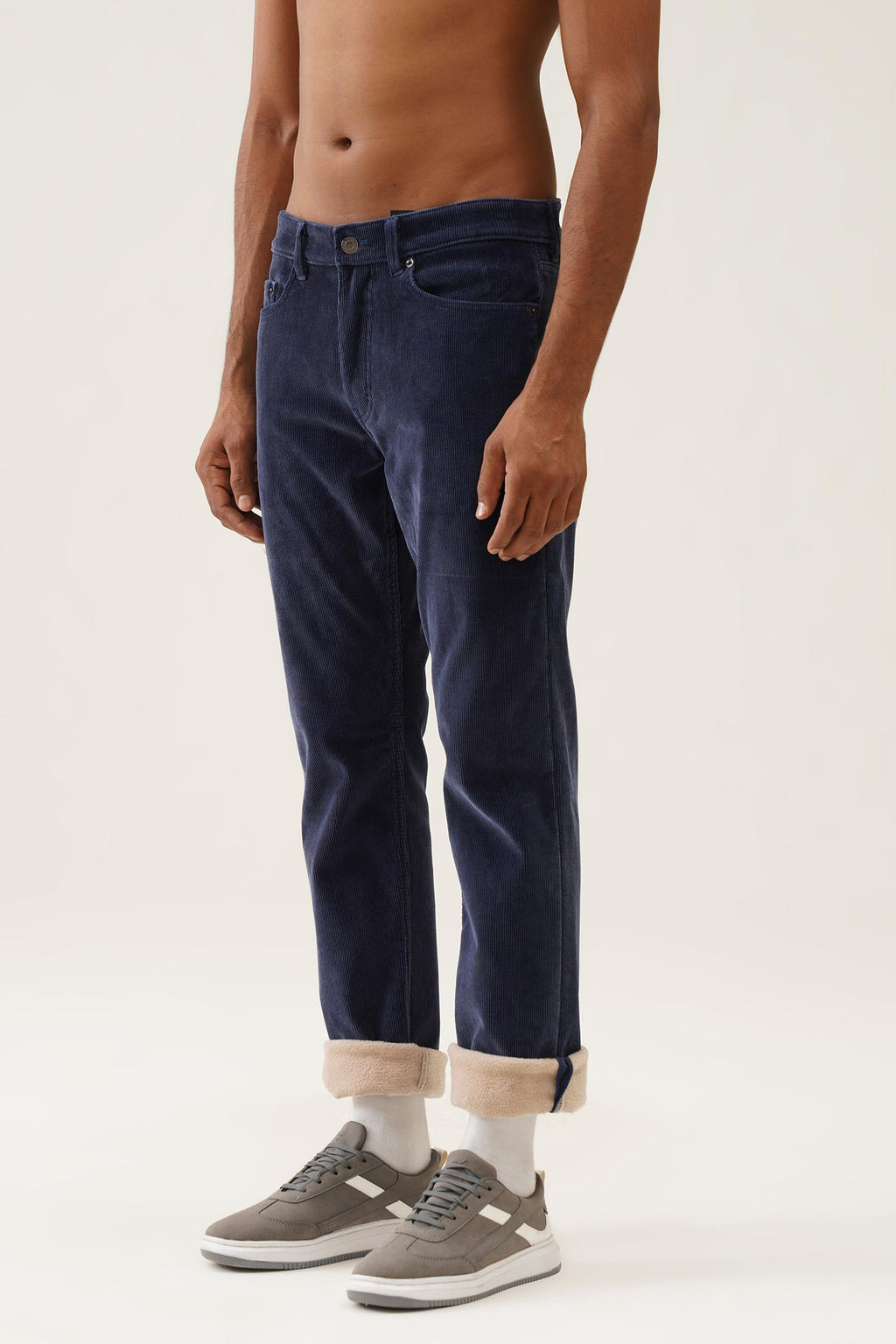 Fleece Corduroy Pants