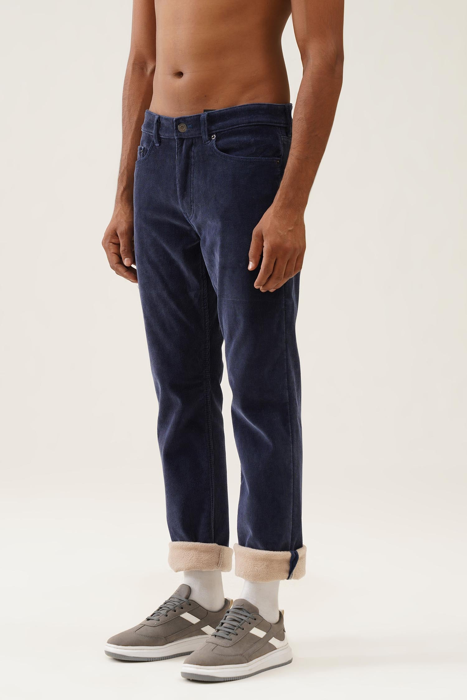 Fleece Corduroy Pants