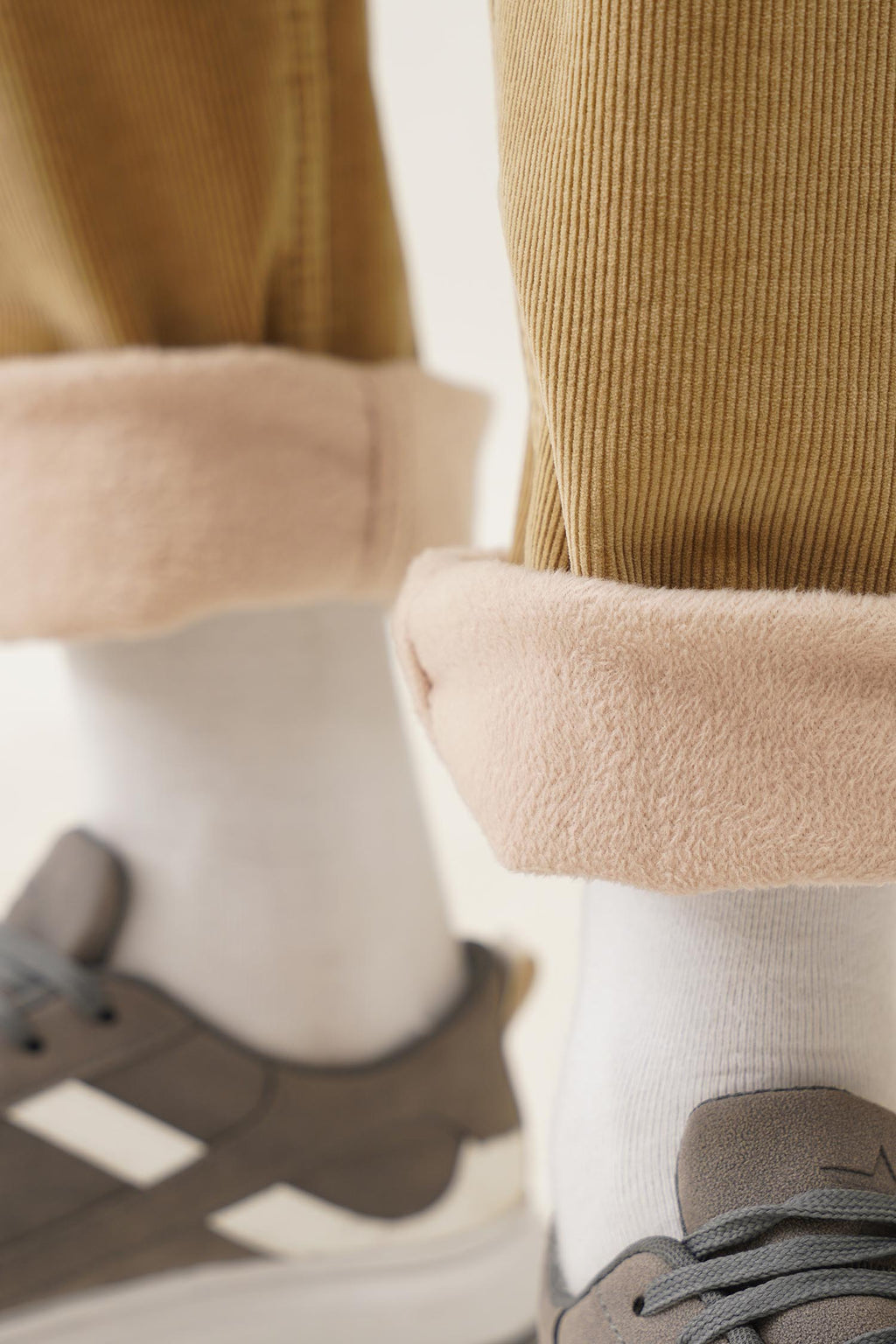 Fleece Corduroy Pants