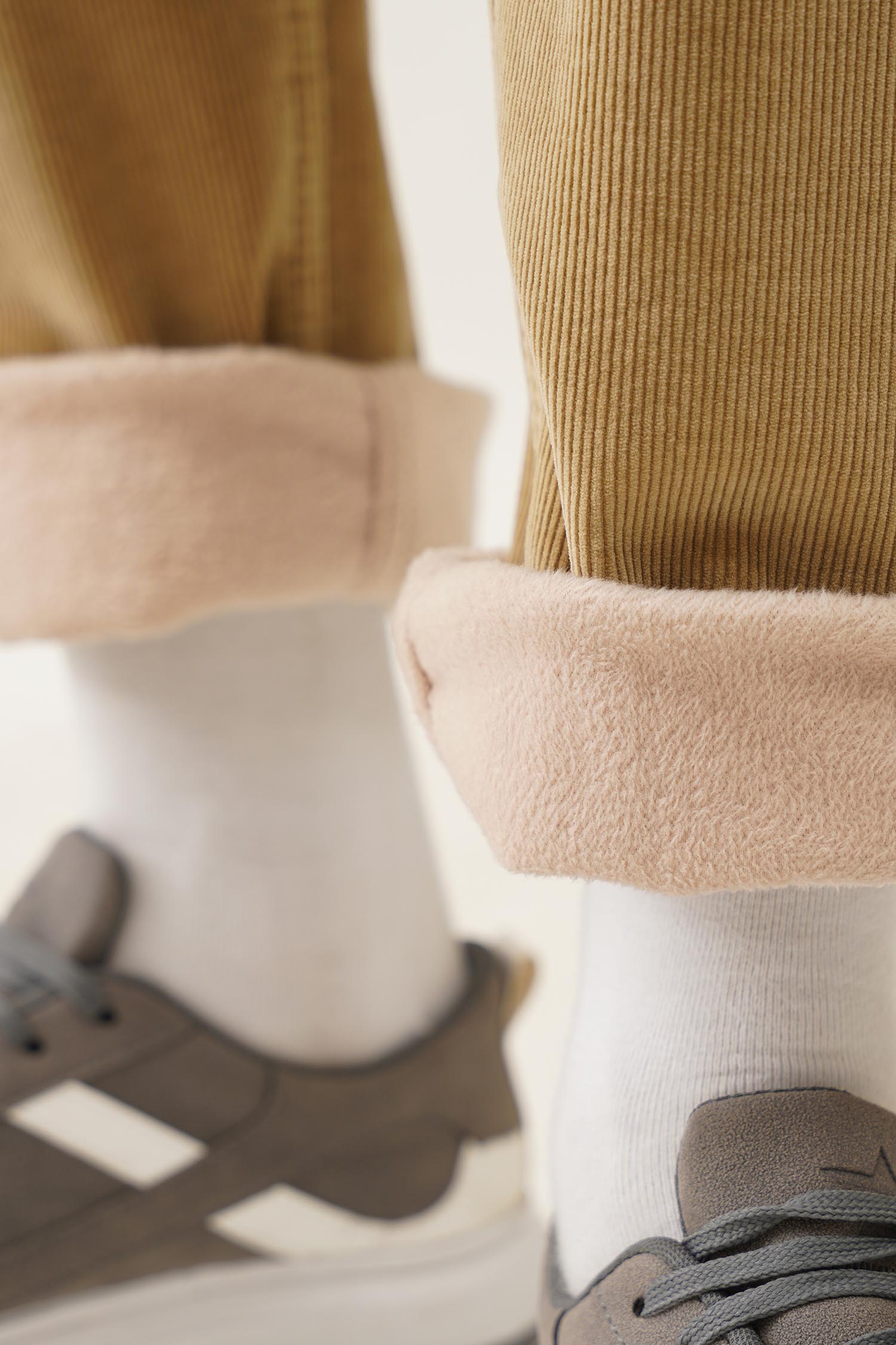 Fleece Corduroy Pants