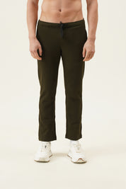 Bonded fleece hosiery track pants