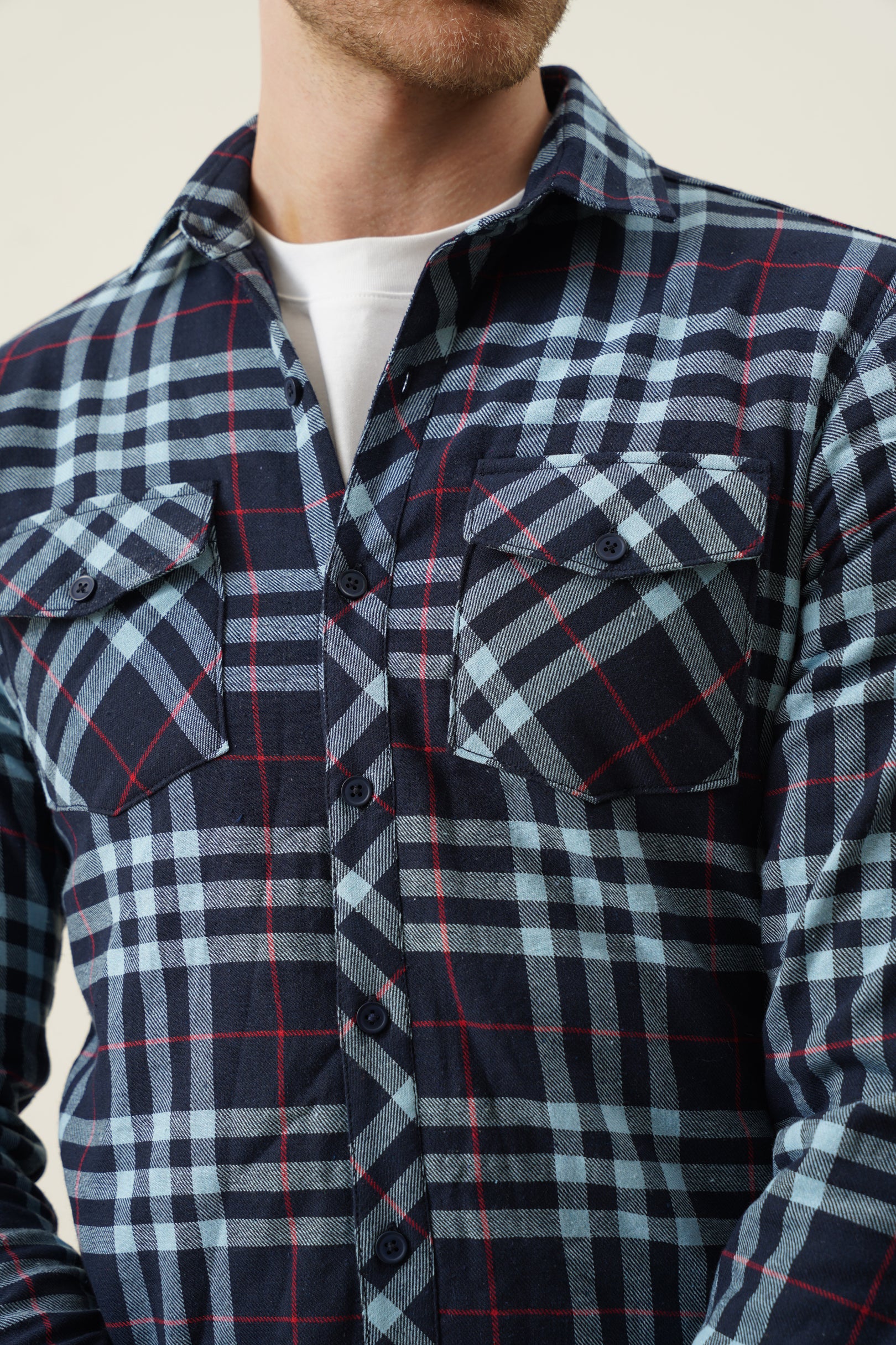 Winter Fleece Lining Shirt/Overshirt