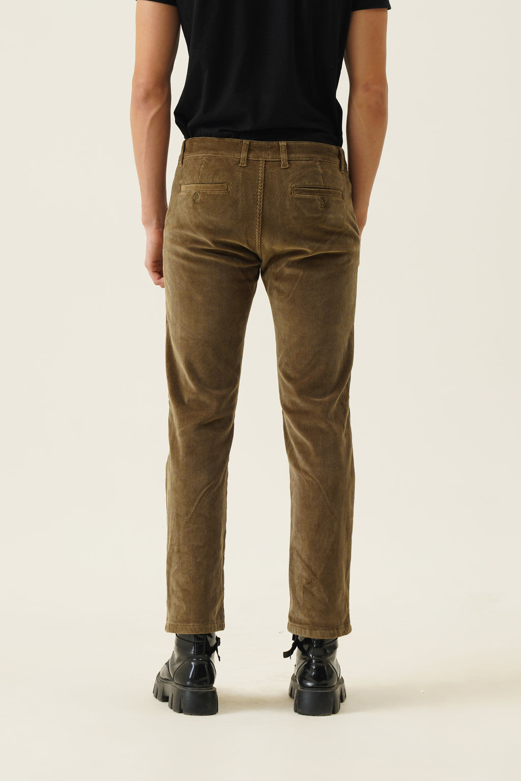 Fleece Corduroy Cross Pocket