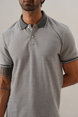 Striped Polo