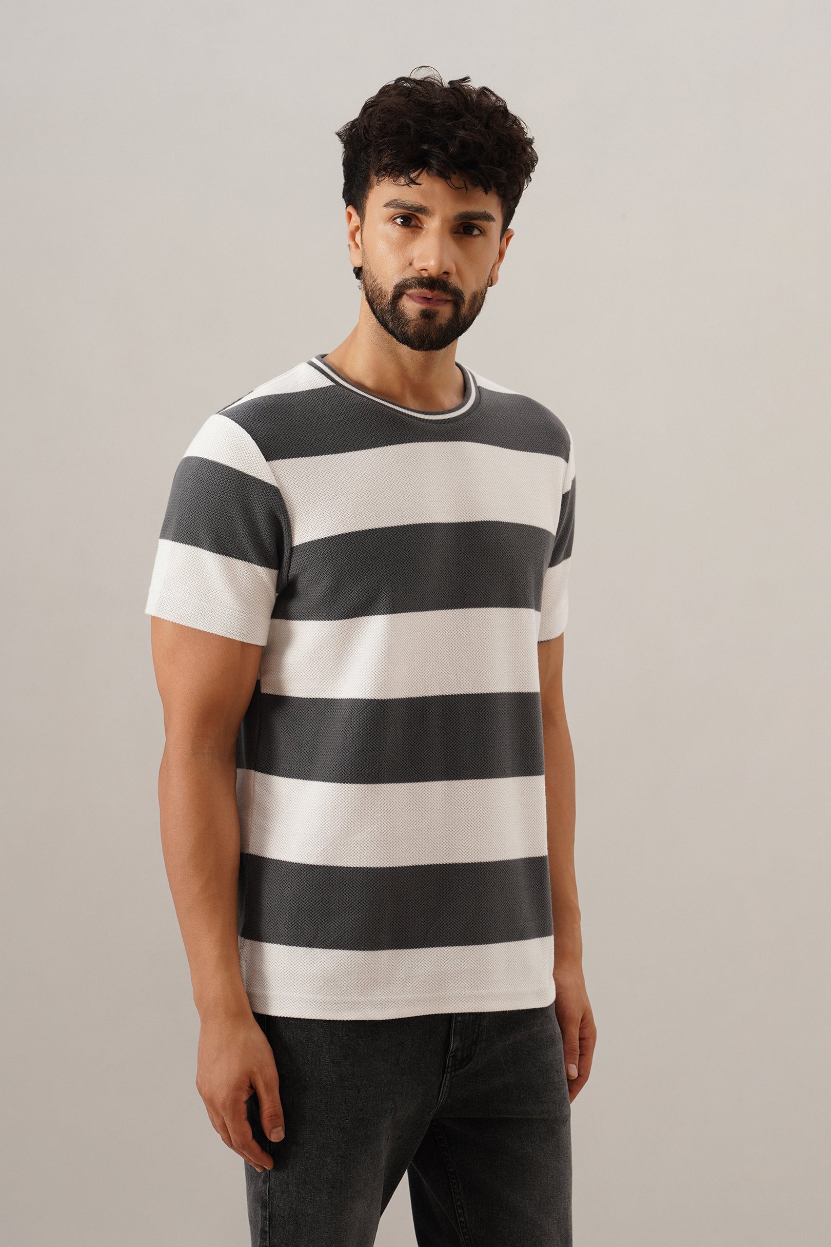 Crew Neck T Shirt