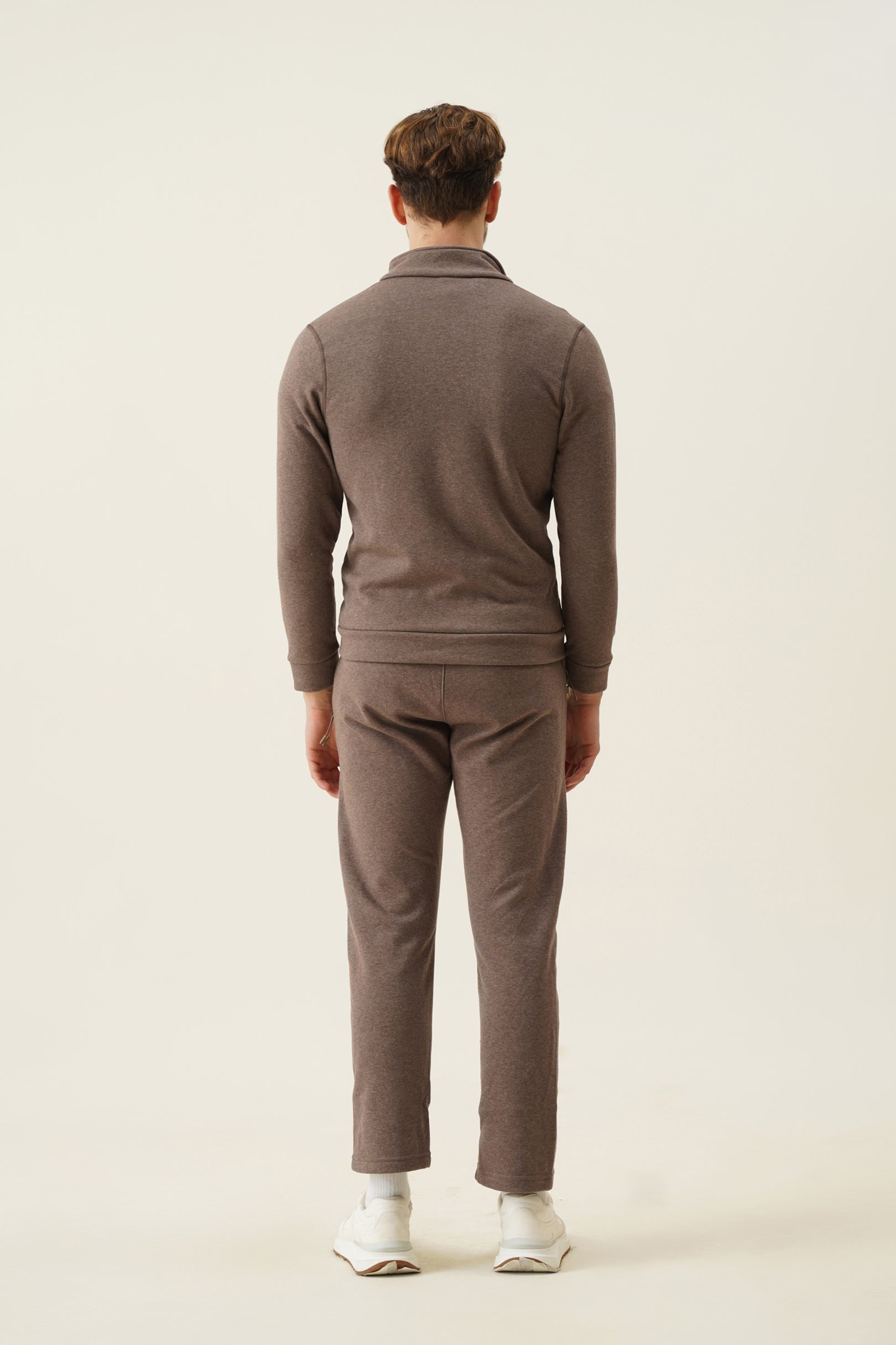 Bonded fleece hosiery track pants