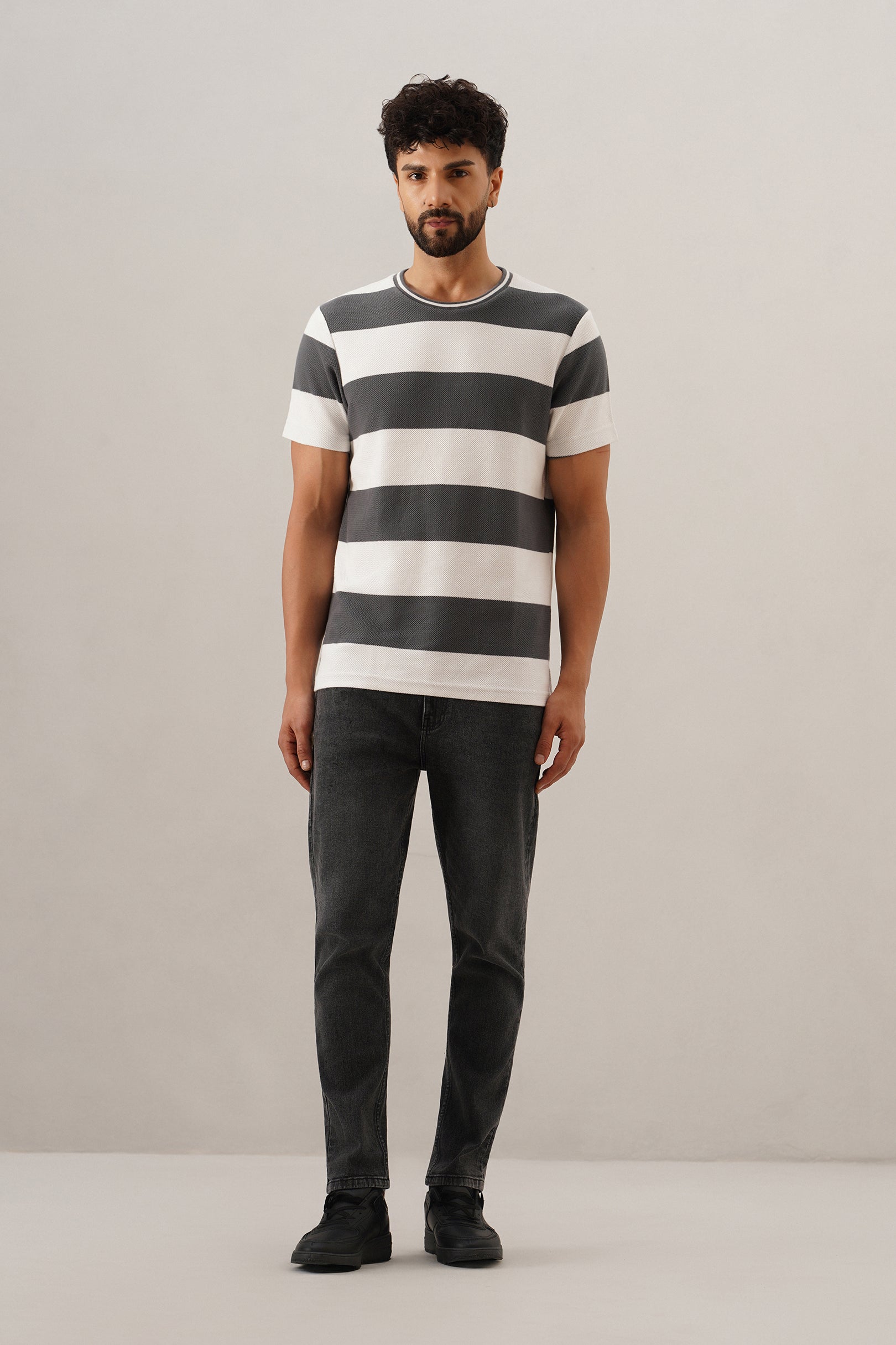 Crew Neck T Shirt
