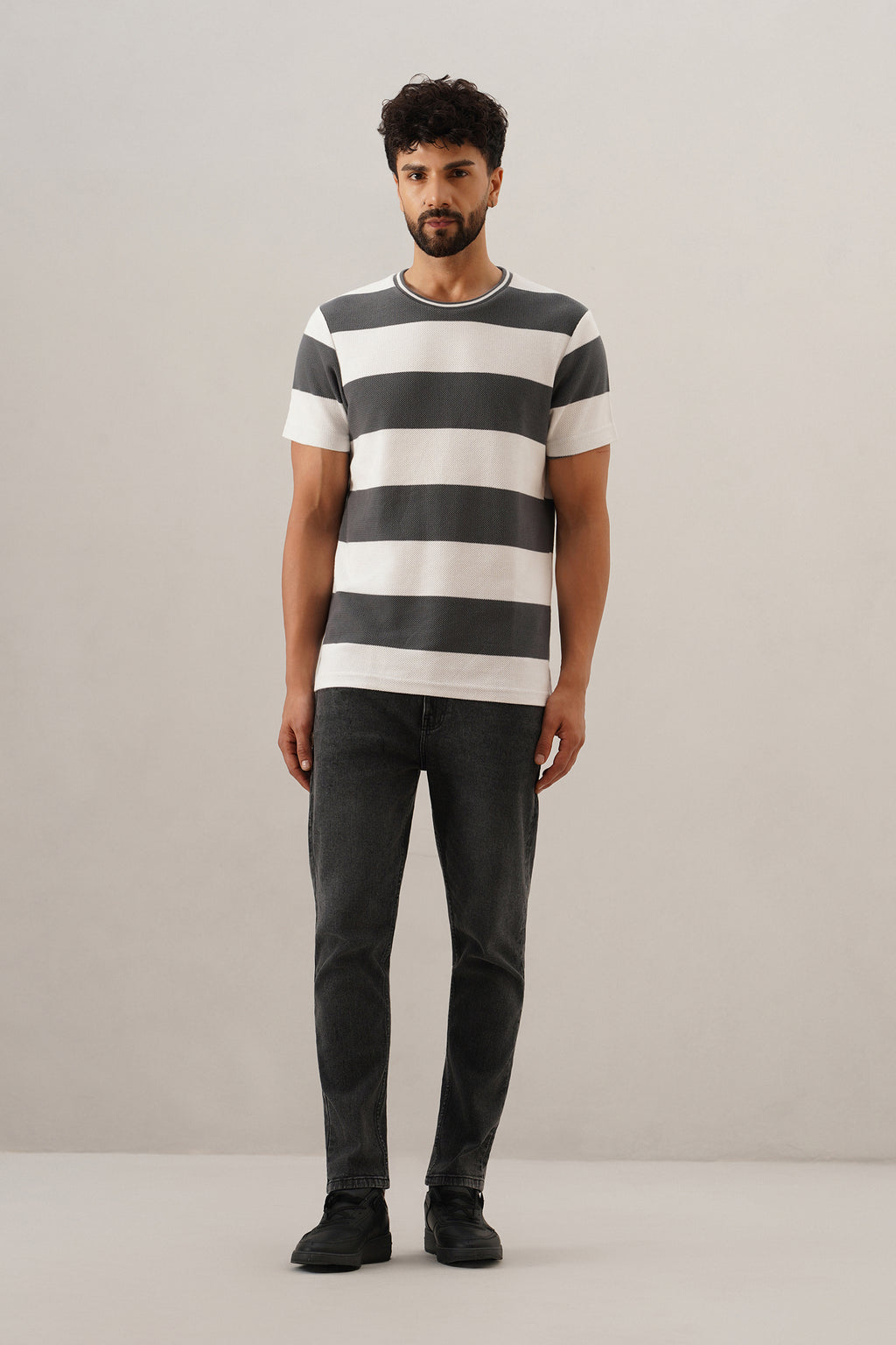 Crew Neck T Shirt