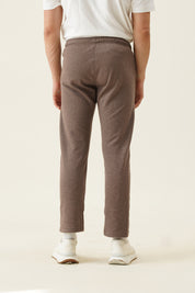 Bonded fleece hosiery track pants