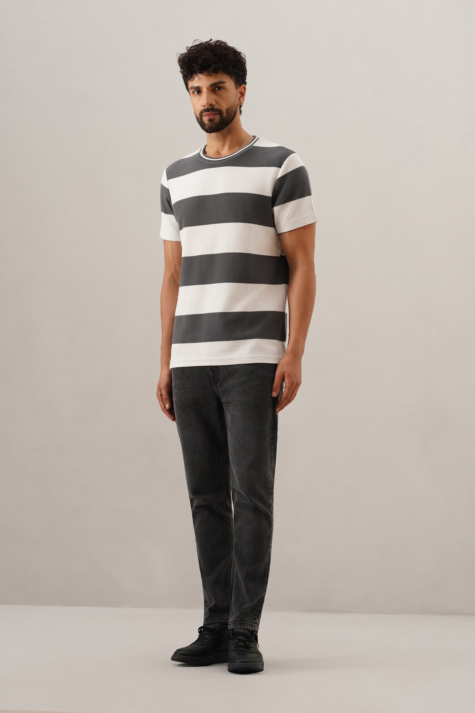 Crew Neck T Shirt