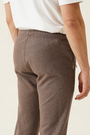 Bonded fleece hosiery track pants