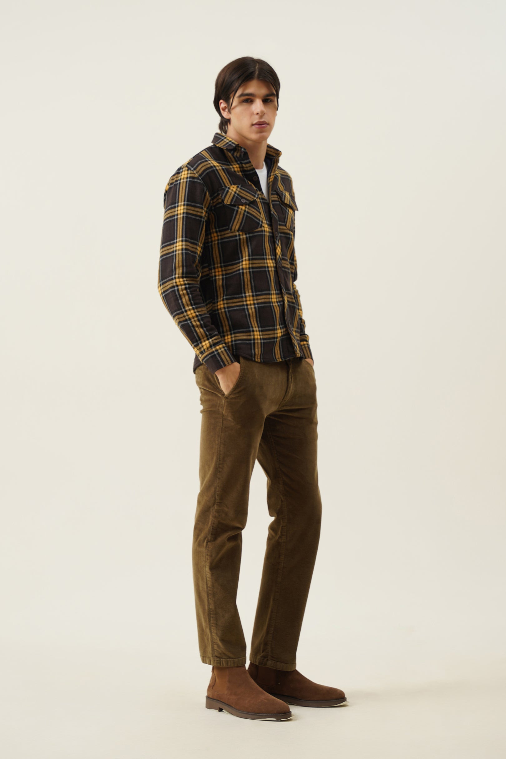 Winter Fleece Lining Shirt/Overshirt