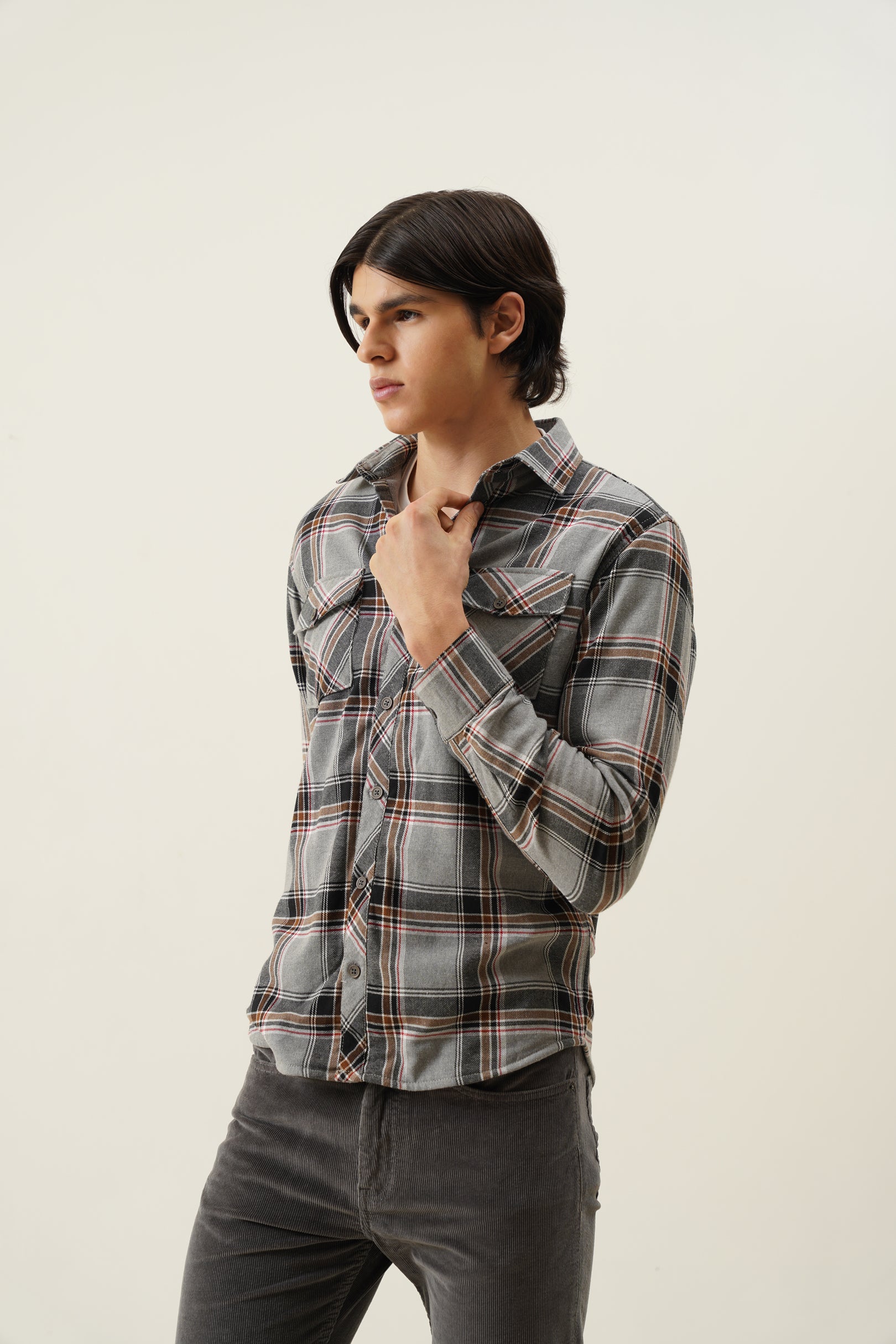 Winter Fleece Lining Shirt/Overshirt