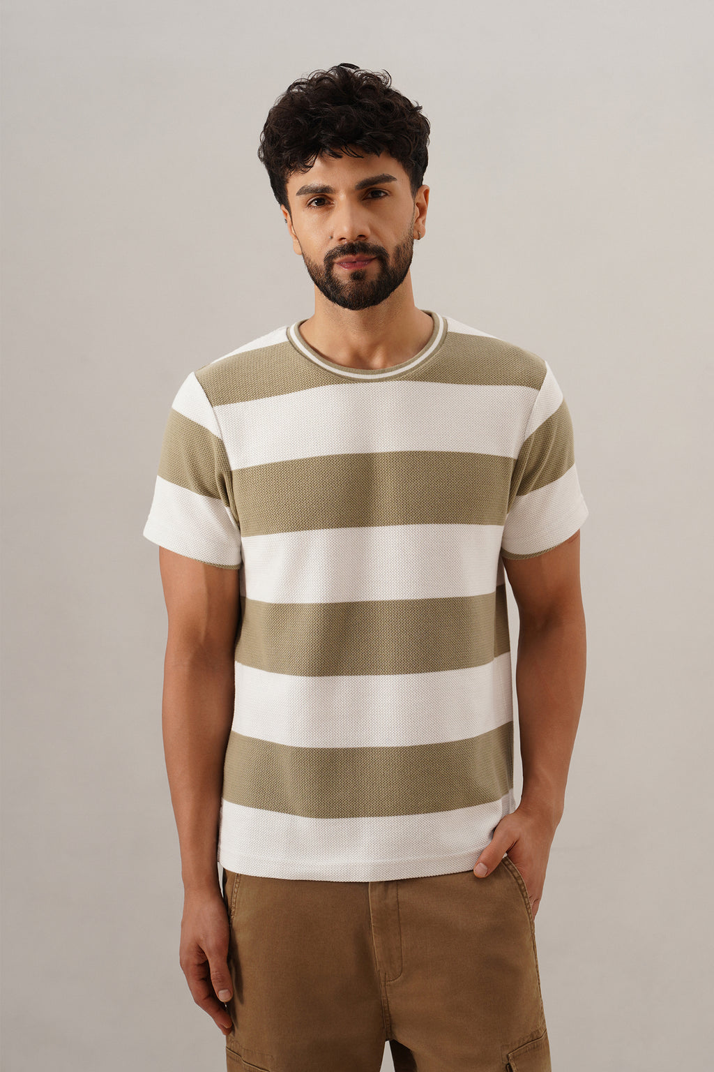 Crew Neck T Shirt